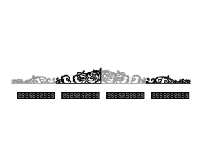 Model cnc vòm cổng mới nhất dxf