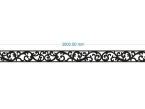 Model diềm mái kính cắt cnc