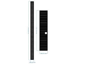 Model dxf cnc cổng 4 cánh đơn giản
