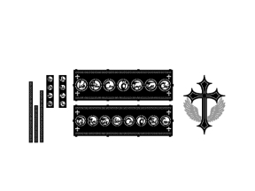 Model hoa văn lăng mộ công giáo chữ thập cnc