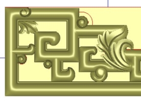 Model jdp hoa góc cnc mới