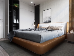 Model sketchup nội thất phòng ngủ hiện đại
