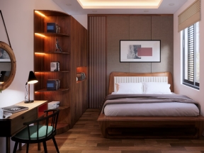 Model sketchup nội thất phòng ngủ hiện đại, sang trọng (model su 2020)