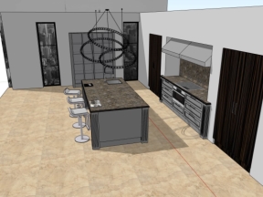 Model su nội thất phòng bếp hiện đại nhất