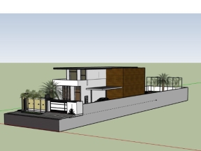 Nhà 2 tầng 6x38m file su