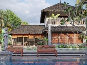 Nhà biệt thự vườn 2 tầng .skp