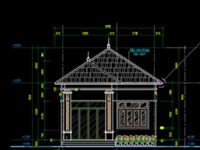 Nhà cấp 4 mái nhật 7x15m