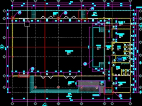Nhà đa năng trong trường tiểu học kích thước xây dựng 20x30m bao gồm: hồ sơ kiến trúc, kết cấu, điện nước