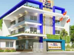 Nhà làm việc điện lực model revit