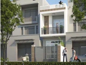 Nhà phố 2 tầng 4x15m