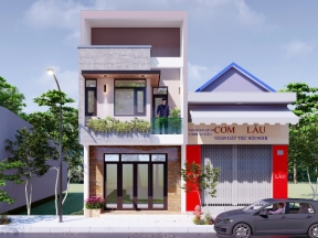 Nhà phố 2 tầng 5x20m có lệch tầng, 3 phòng ngủ