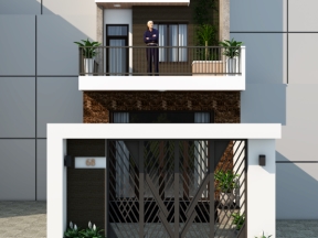 Nhà phố 2 tầng cao cấp 5x25m, 4 phòng ngủ