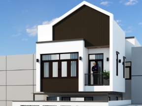 Nhà phố 2 tầng cao cấp 6x14m, 4 phòng ngủ