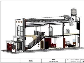 Nhà phố 2 tầng kích thước thiết kế 5x17mx2 tầng