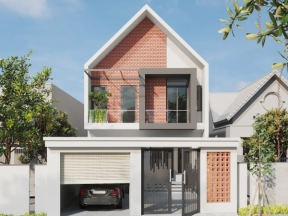 Nhà phố 2 tầng su đẹp