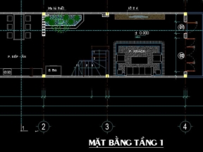 Nhà phố 3 tầng 5x25m