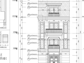 Nhà phố 4 tầng 7x16m danh mục kiến trúc