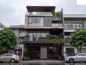 Nhà phố 4 tầng cao cấp 8x20m