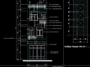 Nhà phố 4 tầng kích thước thiết kế 4x15m đầy đủ danh mục