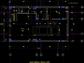 Nhà phố 5 tầng 6x10m.