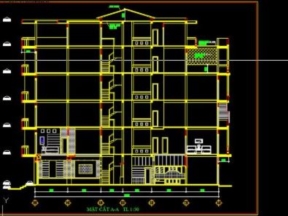Nhà phố 6 tầng diện tích xây dựng 4x22m  gồm đầy đủ danh mục