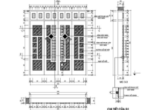Nhà phố căn góc 4 tầng 6.5x12m đầy đủ kiến trúc kết cấu file phối cảnh .skp