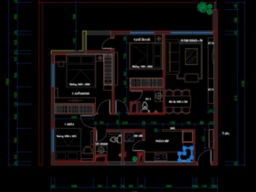 Nội thất căn hộ 88m2 tòa nhà chung cư gamuda - yên sở