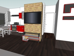 Nội thất phòng bếp cao cấp model su 