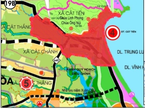 Phê duyệt file đồ án điều chỉnh tổng thể quy hoạch chung xây dựng đô thị cát tiến, huyện phù cát đến năm 2035