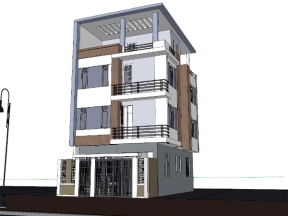 Phương án file cad nhà 7.7x10m (phương án mặt bằng, mđ + su pc)