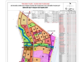 Quy hoạch chung xây dựng khu vực ven biển thuận quý