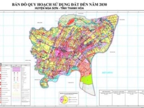 Quy hoạch sử dụng đất h.nga sơn thanh hóa đến năm 2030