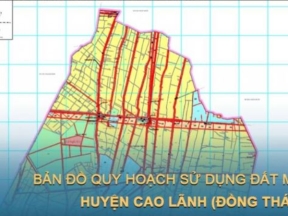 Quy hoạch sử dụng đất huyện cao lãnh đồng tháp tầm nhìn 2030