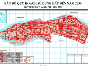 Quy hoạch sử dụng đất huyện châu thành tiền giang tầm nhìn 2030