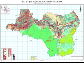 Quy hoạch sử dụng đất krong bông tỉnh đắk nông đến năm 2030