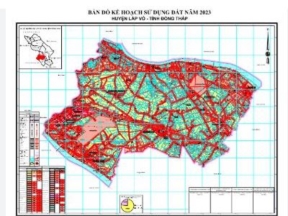 Quy hoạch sử dụng đất lấp vò đồng tháp tầm nhìn 2030