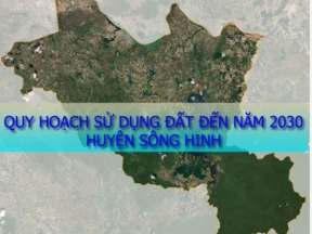 Quy hoạch sử dụng đất sông hinh đến năm 2030