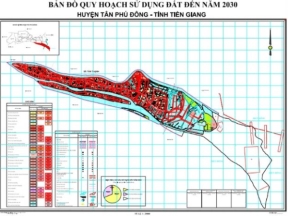 Quy hoạch sử dụng đất tân phú đông tiền giang tầm nhìn 2030