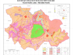 Quy hoạch sử dụng đất thị xã phước long, bình phước