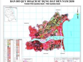Quy hoạch sử dụng đất tp quảng ngãi đến năm 2030