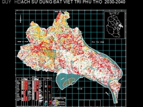 Quy hoạch sử dụng đất việt trì phú thọ (sử dụng đất+giao thông