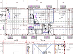 Revit nhà ở phố 2 tầng 6x16m sang trọng