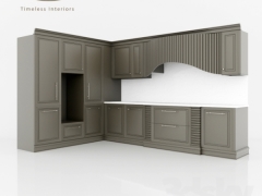 Share các bạn mẫu tủ bếp dựng bằng 3dmax mẫu 5