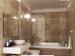 Share file nội thất nhà vệ sinh kích thước 2.5x5m thiết kế SU 2016