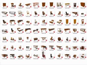 Share tổng hợp mẫu thiết kế bàn ghế nội thất bằng sketchup tại Indochina