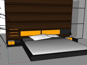Sketchup nội thất phòng ngủ file su việt nam 2020