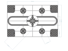 Tải file cnc mái kính file cad đẹp