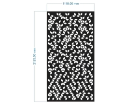 Thiết kế 2d cnc vách ngăn đơn giản dxf