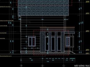 Thiết kế biệt thự 2 tầng 11x11.8m