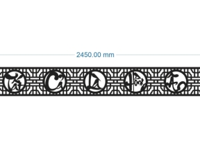 Thiết kế chữ cắt cnc đẹp dxf